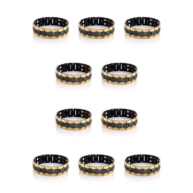 Sonducket de hombre Cadenas geométricas de metal Brazalete Decoración desmontable Decoraciones Joyas de novio para citas Joyas de Type2 NO2