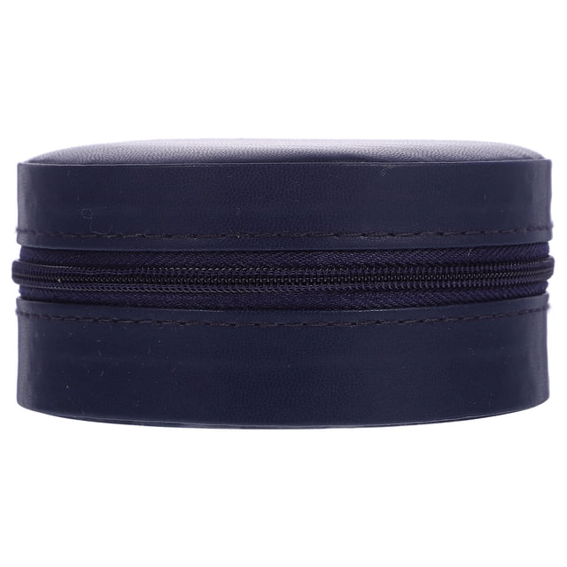 UPGRATOR Estuche Portátil Para Joyería Azul Con Y Compartimentos Para Y Pendientes