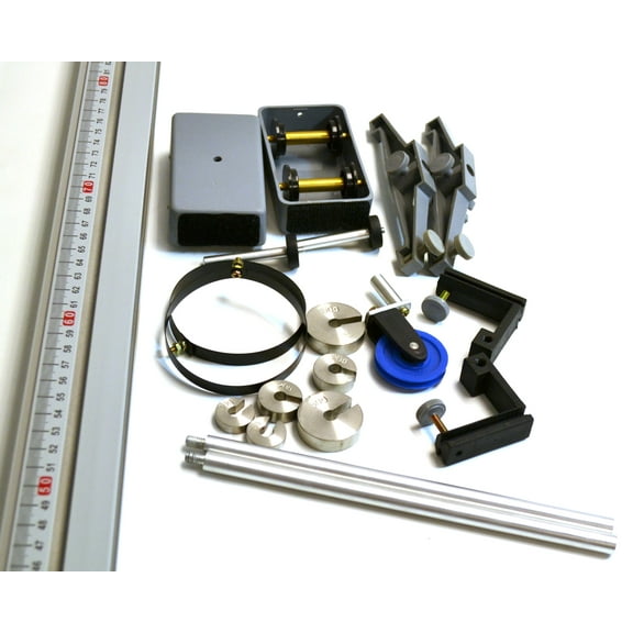 Collisions Kit - 48" Collision Track, 2 Carts, 2 Sets of (3) Slotted Masses, Instructions, and More