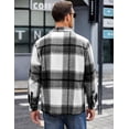 thumbnail image 4 of 1PCS warm plaid autumn and winter style-black, 4 of 5