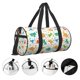 thumbnail image 3 of Balery Dinosaur Bolsa de Gimnasio para Mujeres y Hombres, Bolsa de Viaje Impermeable, Bolsa de Fin de Semana con Compartimento para Zapatos y Bolsillo Húmedo, 3 of 6