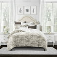 thumbnail image 2 of Maison Toile Sepia Duvet Cover Set Super King, 2 of 5