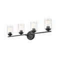 thumbnail image 2 of 4 - Light Matte Black / Black Wall Sconce, 2 of 8