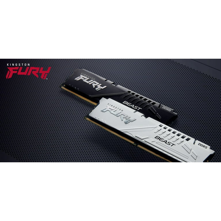 Kingston FURY 64GB(2×32GB) DDR5 5600MT Kingston Fury Beast RGB 64GB (2x32GB) 6400MT/s DDR5 CL32 Desktop