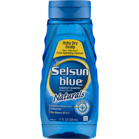 Selsun Blue Naturals Itchy Dry Scalp Dandruff Shampoo, 11 (Best Shampoo Bar For Dandruff)