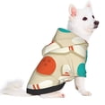 thumbnail image 2 of Fotbe Vintage Bowling Sudadera con Estampado para Perros Pequeños – Suéter con Capucha para Mascotas, Tela Suave de Forro Polar con Bolsillo-Small, 2 of 7