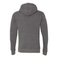 thumbnail image 2 of JA8871 J America Hoody Solid Unisex Triblend Pullover Fleece Men's, 2 of 3