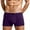 Purple, variant on Men's Underwear Briefs Solid Color Breathable Mid Rise Shorts Underpants