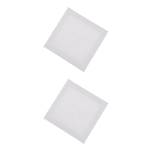 Cateissary White Blank Canvas Board Wooden Frame Painting Acrylic Oil For 2piezas 20x20x1.6 cm