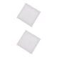 thumbnail image 1 of Cateissary White Blank Canvas Board Wooden Frame Painting Acrylic Oil For 2piezas 20x20x1.6 cm, 1 of 6