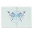 thumbnail image 1 of Alchemy Cutting Board, Boho Art Vintage Engraved Butterfly Dreamcatcher, Decorative Tempered Glass Cutting and Serving Board, in 3 Sizes, by Ambesonne, 1 of 2