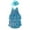 A Sky Blue, variant on YIZYIF Kids Girls Metallic Latin Jazz Dance Costume Halter Tiered Sequins Ballet Modern Dance Leotard with Hat A Sky Blue 8