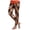 Brick Red, variant on Halloween Leggings for Woman Print Stretchy Leggings Fall Winter High Waisted Tummy Control 2XL