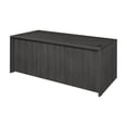thumbnail image 2 of Regency Legacy 71 x 35 in. Executive Desk with Single Pedestal Drawer Unit- Ash Grey, 2 of 6