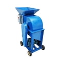 thumbnail image 3 of Soil Crusher Organic Fertilizer Crusher Electric Soil Crusher with Tires 220V 3KW, 3 of 12