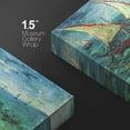 thumbnail image 4 of wall26 Canvas Print Wall Art Sailing Boat Seascape, Vincent Van Gogh Nature Wilderness Illustrations Fine Art Rustic Zen Landscape Scenic Vintage Colorful for Living Room, Bedroom, Office - 12"x, 4 of 5
