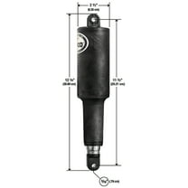 Lenco 15061-001 24V 2.25" Stroke 101 Standard Series Replacement Actuator for Trim Tabs