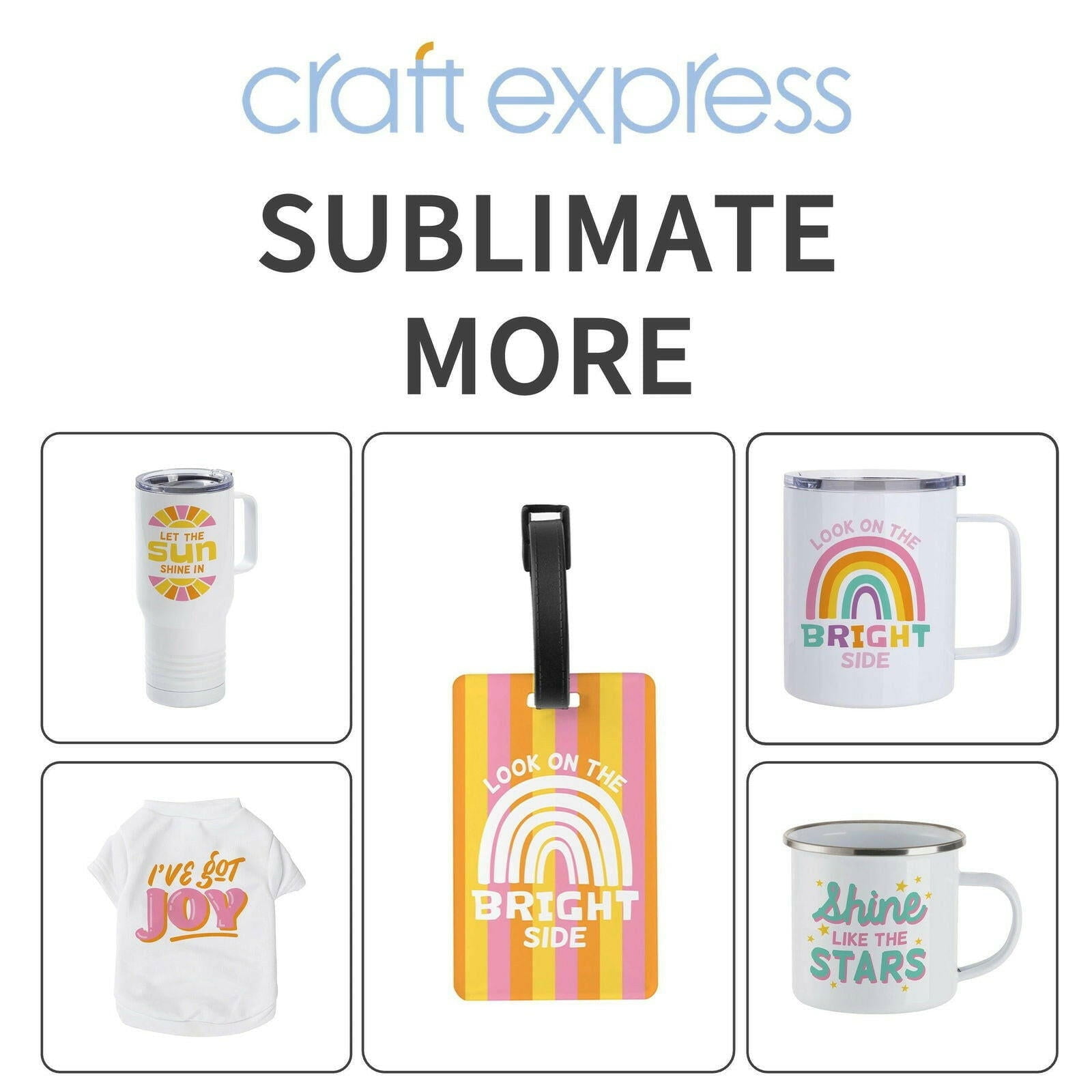 Craft Express 110 Pack Sublimation Transfer Paper