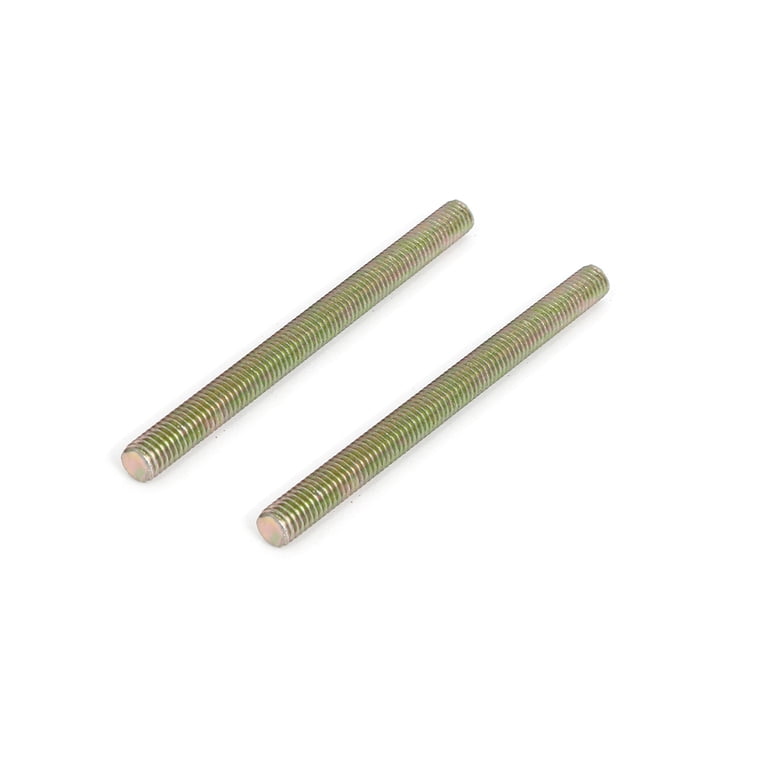 Uxcell 304 Stainless Steel Threaded Rods - M8 X 20mm, 1.25mm Pitch, Fully Threaded, Pack Of 20
