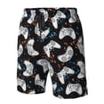 thumbnail image 4 of Fotbe Cool Gamepad Trajes de Baño Estampados para Hombre, Shorts de Verano de Secado Rápido, Ropa de Playa, Bañadores-Small, 4 of 6