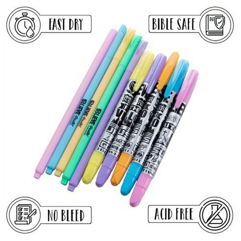 BLIEVE- Bible Study Kit With Gel Highlighters And Pens No Bleed