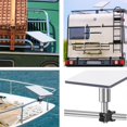 thumbnail image 2 of Starlink Mini Pole Mount Kit for RV Ladder (0.8"-1" Pipes) - Horizontal Clamp Mount with 6" Quick-Release Cable, Compatible with Roof Rack/, 2 of 7