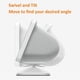 thumbnail image 5 of Stand for Echo Show 8 (3Rd Gen) Adjustable Design White, 5 of 5