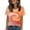 ☃280-Red, variant on Xuyuer Women's Tie Dye Summer Multicolor Cute Rainbow Funny Fasion Tee Short Sleeve Crewneck Gift T Shirt