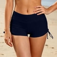 thumbnail image 2 of Swim Shorts Women Long Swimsuit Board Short Tankini Trunks with Pocket Womens Bathing Suits Summer Tops Clothes Outfits 2026 Fashion Navy M, 2 of 5