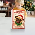 thumbnail image 4 of hulanddfd 2025 Pug Advent Calendar - Christmas Countdown Calendar with 2D Xmas Decorative Pendant 24 Days of Surprises Holiday Gift for Family, 4 of 5