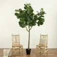 thumbnail image 5 of Nearly Natural 10ft. Artificial Fiddle Leaf Fig Tree, Green, 5 of 6