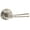 White, variant on Baldwin ENFEDTRR150 Federal Single Cylinder Keyed Entry Door Lever Set - Nickel