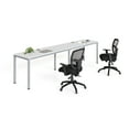 thumbnail image 2 of Boss Office Products Simple System 66" x 24" Side by Side Double Desks, White, 2 of 7