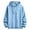 Light Blue, variant on Xzbqbs Mens Cotton Sherpa Hoodies Winter Thick Warm Fleece Lined Hooded Pullover Casual Athletic Sweatshirts with Kangaroo Pocket
