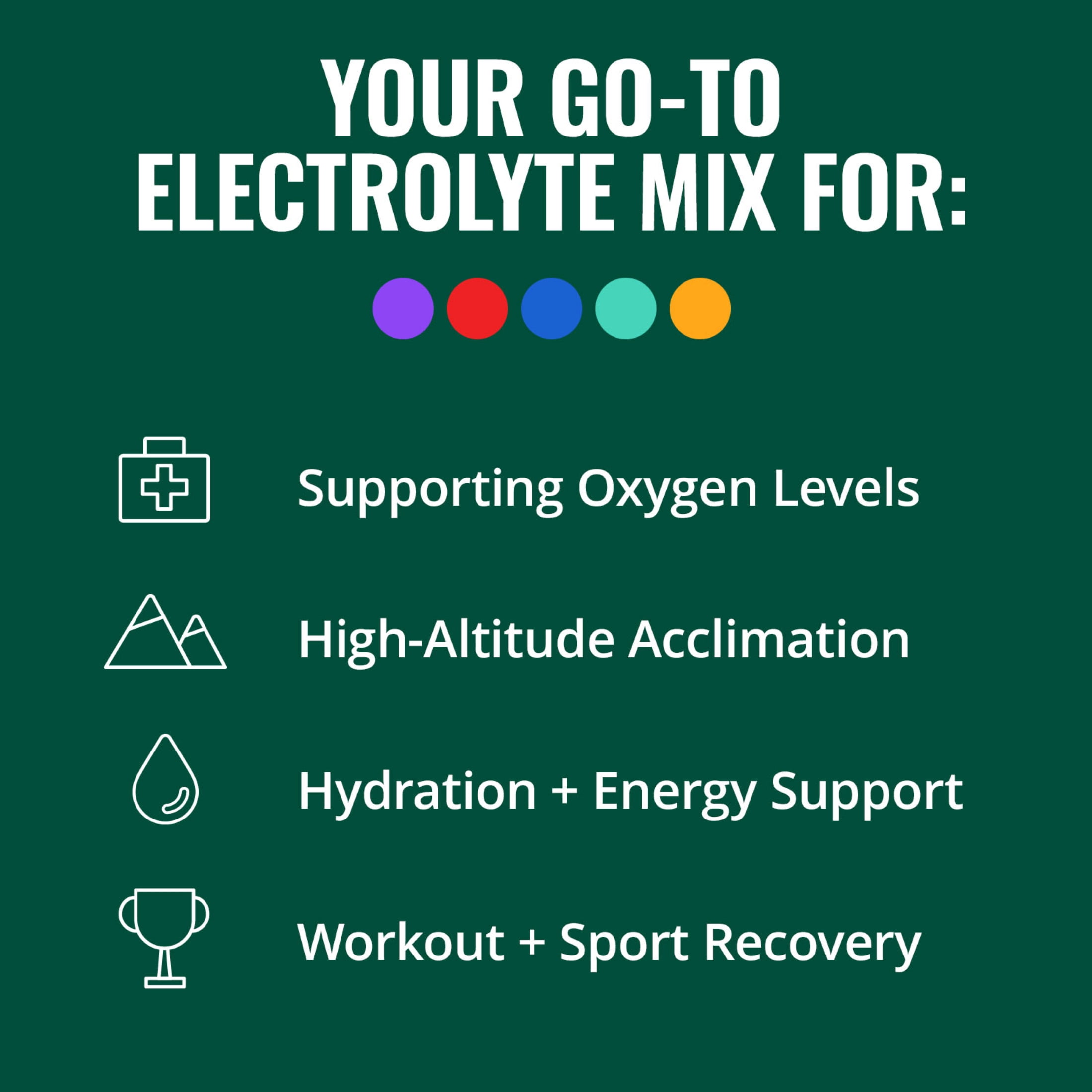 Boost Oxygen OxyBurst BiCarb Hydration Mix Packets, Mixed Berry, 6 Pack, Powder