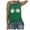 Green, variant on SDJMa Women’s Sexy Sleeveless Back Tank Tops Women Letters Printing Sleeveless O-Neck Vest Tank Shirt Tunic Blouse Tops