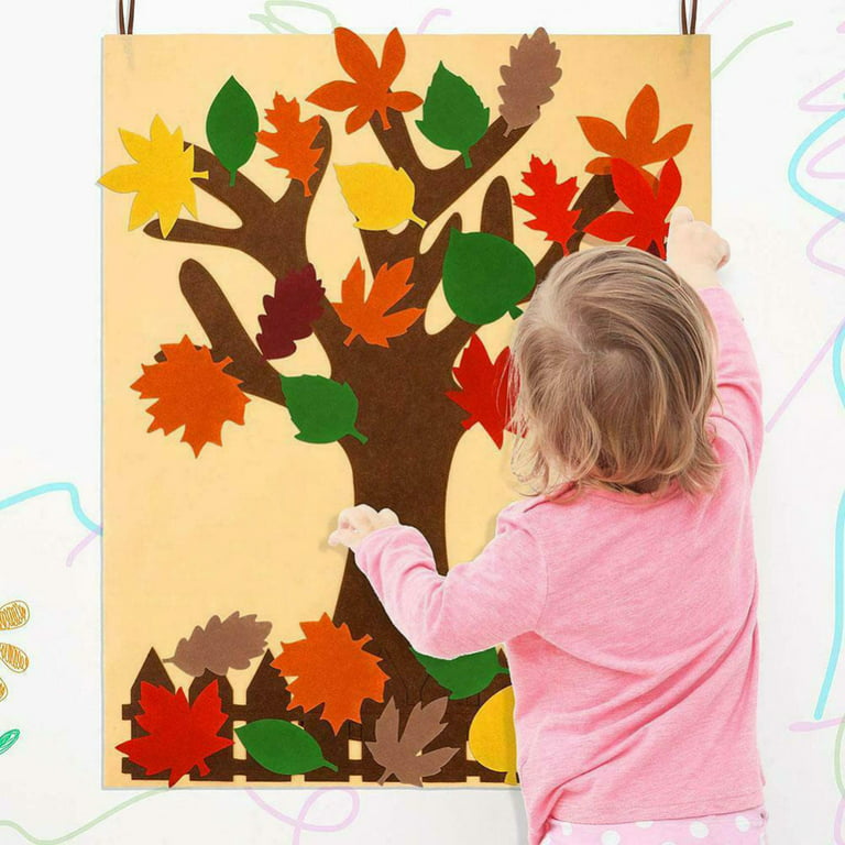 Fall Tree Felt Board Template and Instructions – Kailan Carr