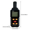 Digital Readout Measuring Tape Radiation Counter Dosimeter EMF Meter