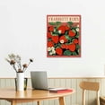 thumbnail image 2 of COMIO  Print Abstract Fruit Wall Art Strawberry Fruit Print Still Life Fruit Painting Modern Kitchen Pictures Wall Decor Strawberry Fields Poster for Living Room, 2 of 4