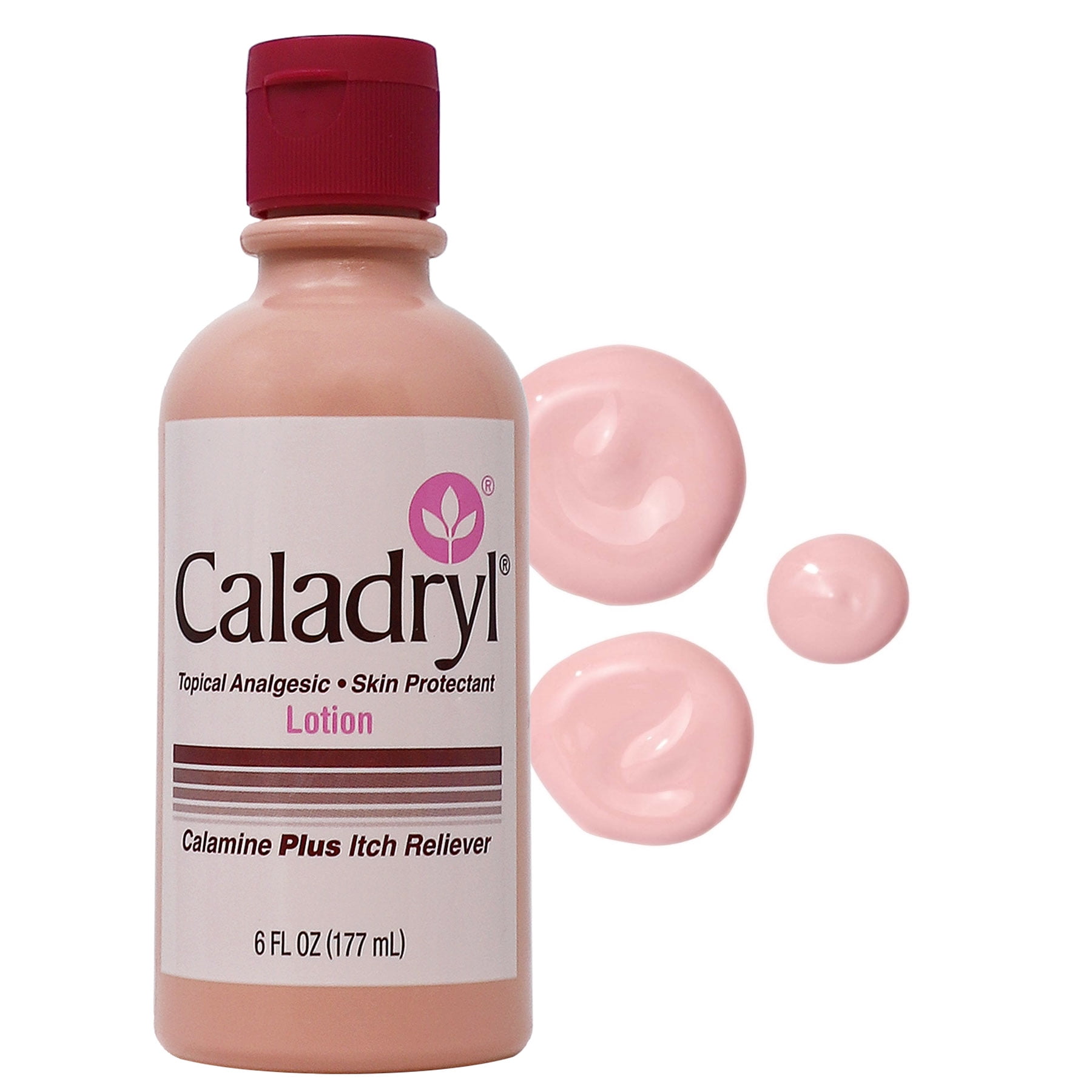 Caladryl Calamine Plus Itch Reliever Topical Analgesic Skin Lotion Oz ...