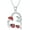 Ladybug Necklace, variant on Ladybug/Dragonfly/Butterfly Necklace 925 Sterling Silver Unique Pendant Necklace Mother's Day Birthday Christmas Jewelry Gifts for Women Mother Wife