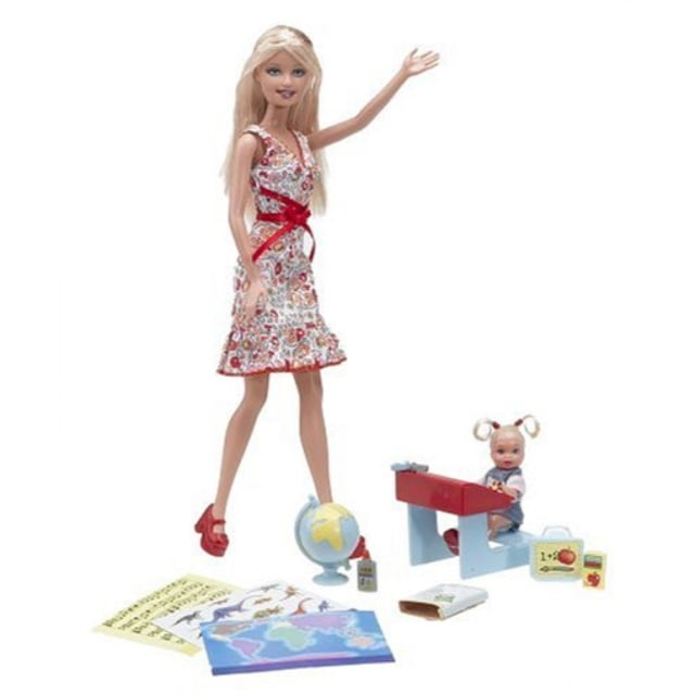 barbie teacher walmart