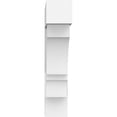 thumbnail image 2 of Ekena Millwork 5"W X 24"D X 24"H Standard Balboa Architectural Grade Pvc Bracket With Block Ends, 2 of 8