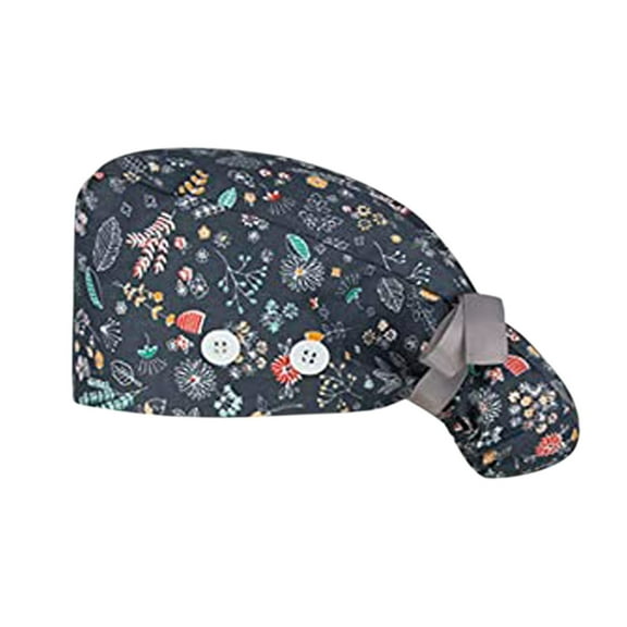 Chuancc Chef Hats For Women Scrub Cap Men Medical Caps For Women Scrub Accessories For Women Hair Caps Disposable Nurse Caps For Women Scrub Cap Multicolor One Size