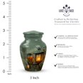 thumbnail image 2 of A Bird's Tranquil Vigil by the Lantern's Light - Classic Tiny Urn for Adult Human Ashes - Petite Memorial Keepsake for Elegance - Classic Urn - Memorial Gifts - 3 Inch, Set Of 4, 2 of 5