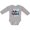 AC-Heather Grey, variant on Inktastic Sister Squad Hearts Girls Long Sleeve Baby Bodysuit