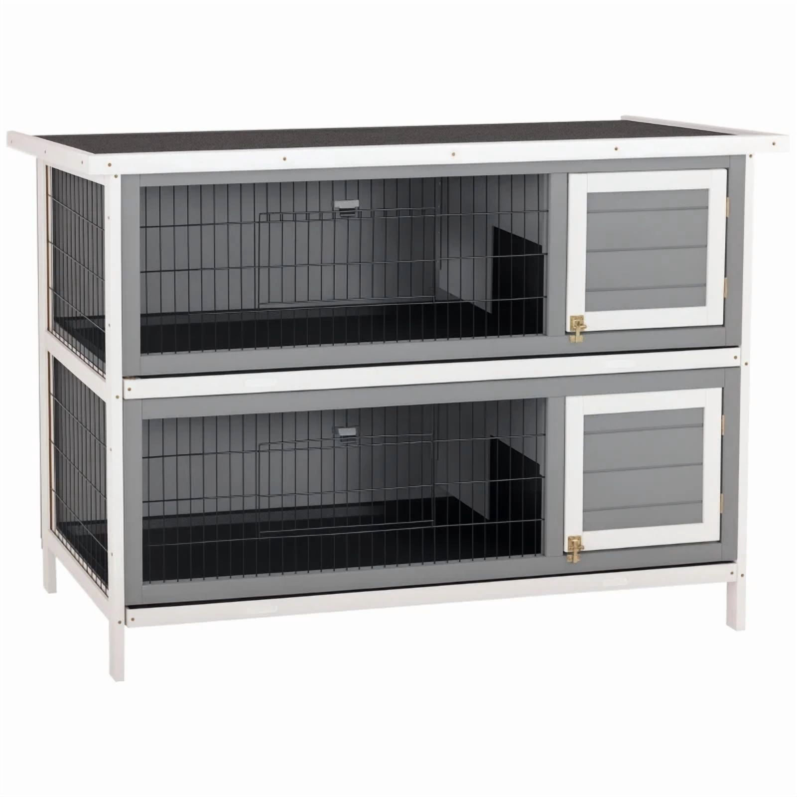Pet House, 2-Story Large Rabbit Hutch