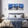 thumbnail image 3 of Shadudu A Bold Painting Style of a Solitary _5 Print on Canvas Triptych Wall Decor for Bathroom Ready to Hang Room Home Art Decor 16x24in 3pc with Frame Inside 16x24x3pcs, 3 of 8