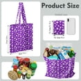 thumbnail image 2 of Watercolor Butterfly Floral Canvas Tote Bag – Romantic Nature-Inspired Reusable Cotton Shopping Bag with Artistic Fantasy Garden & Starry Sky Design for Women, Teens, Aesthetic Gift Lovers, 2 of 7