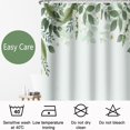 thumbnail image 6 of Sage Green Eucalyptus Shower Curtain Spring Leaf Botanical Plant Shower Curtains for Bathroom Waterproof Bath Curtain Decor 72 x 72 Inch, 6 of 6